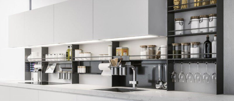 Fa, departamento de modular-brunito de Cucine Home Group