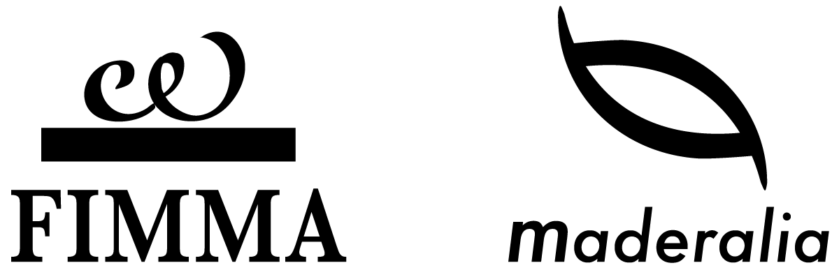Logos de FIMMA y Maderalia